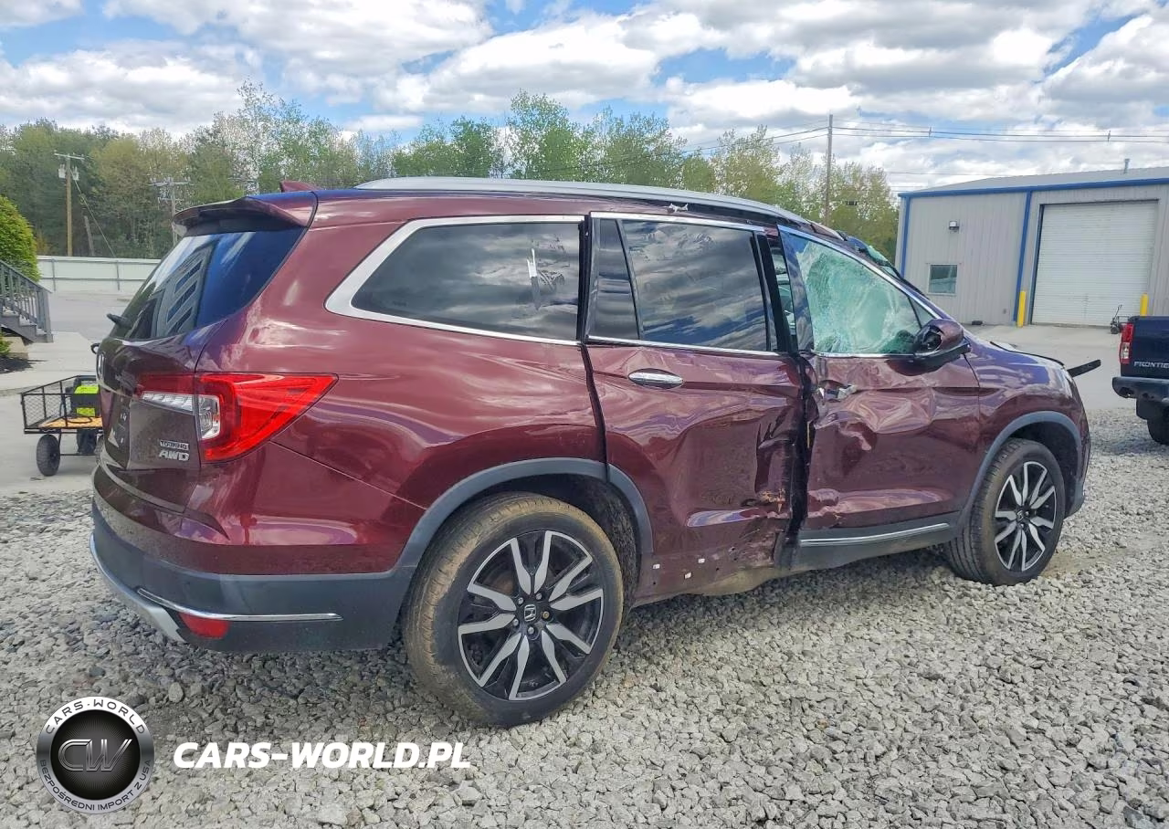 2021 Honda Pilot Touring VIN:5FNYF6H60MB034928 - 3