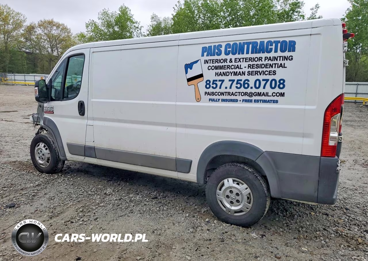 2017 Ram Promaster 1500 1500 Standard VIN:3C6TRVAGXHE534273 - 2