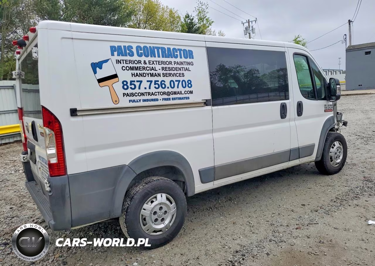2017 Ram Promaster 1500 1500 Standard VIN:3C6TRVAGXHE534273 - 3
