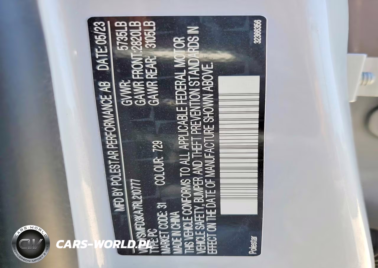 2024 Polestar 2 VIN:YSMFD3KA7RL210777 - 13