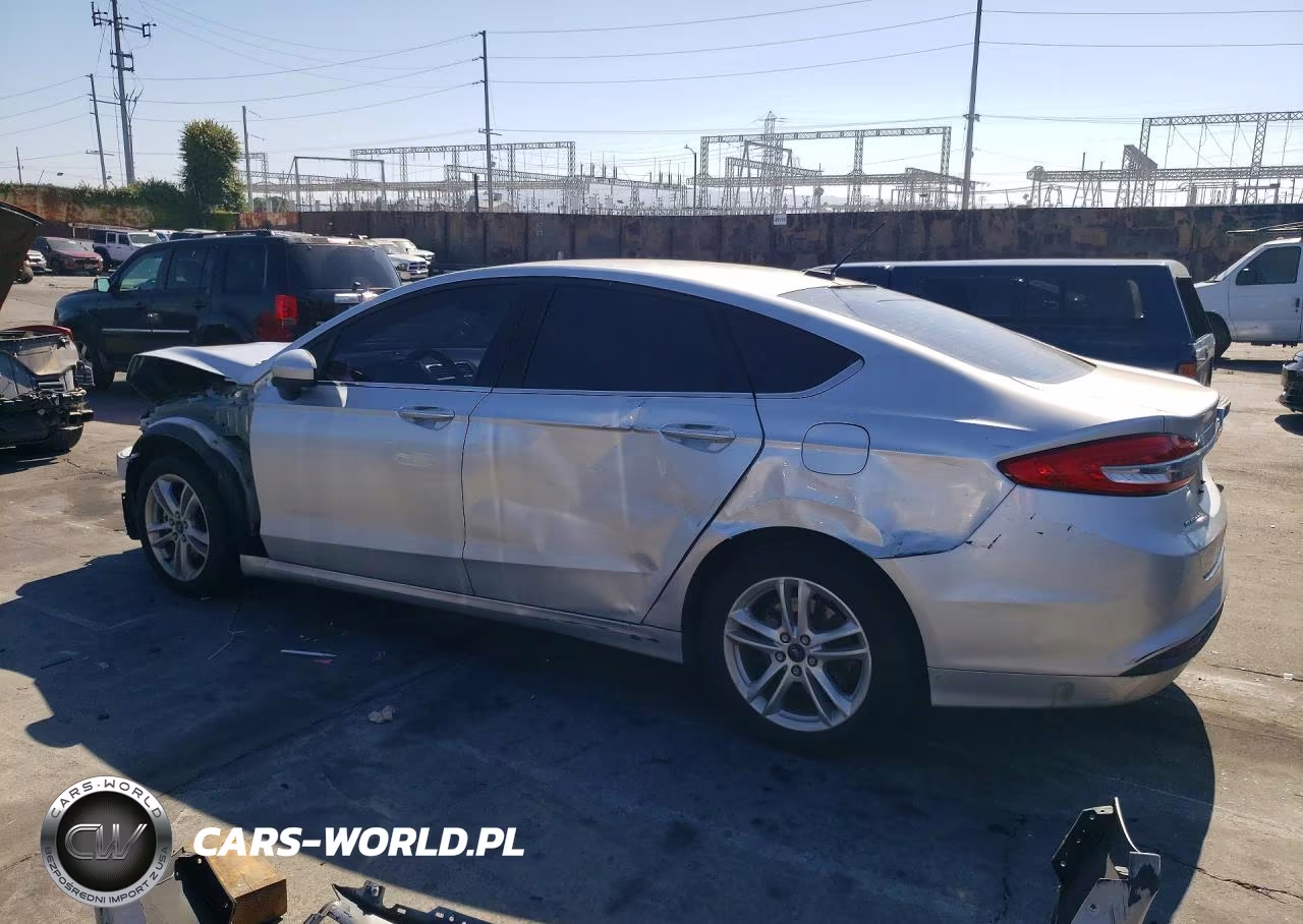 2018 Ford Fusion Se Hybrid VIN:3FA6P0LU4JR173256 - 2