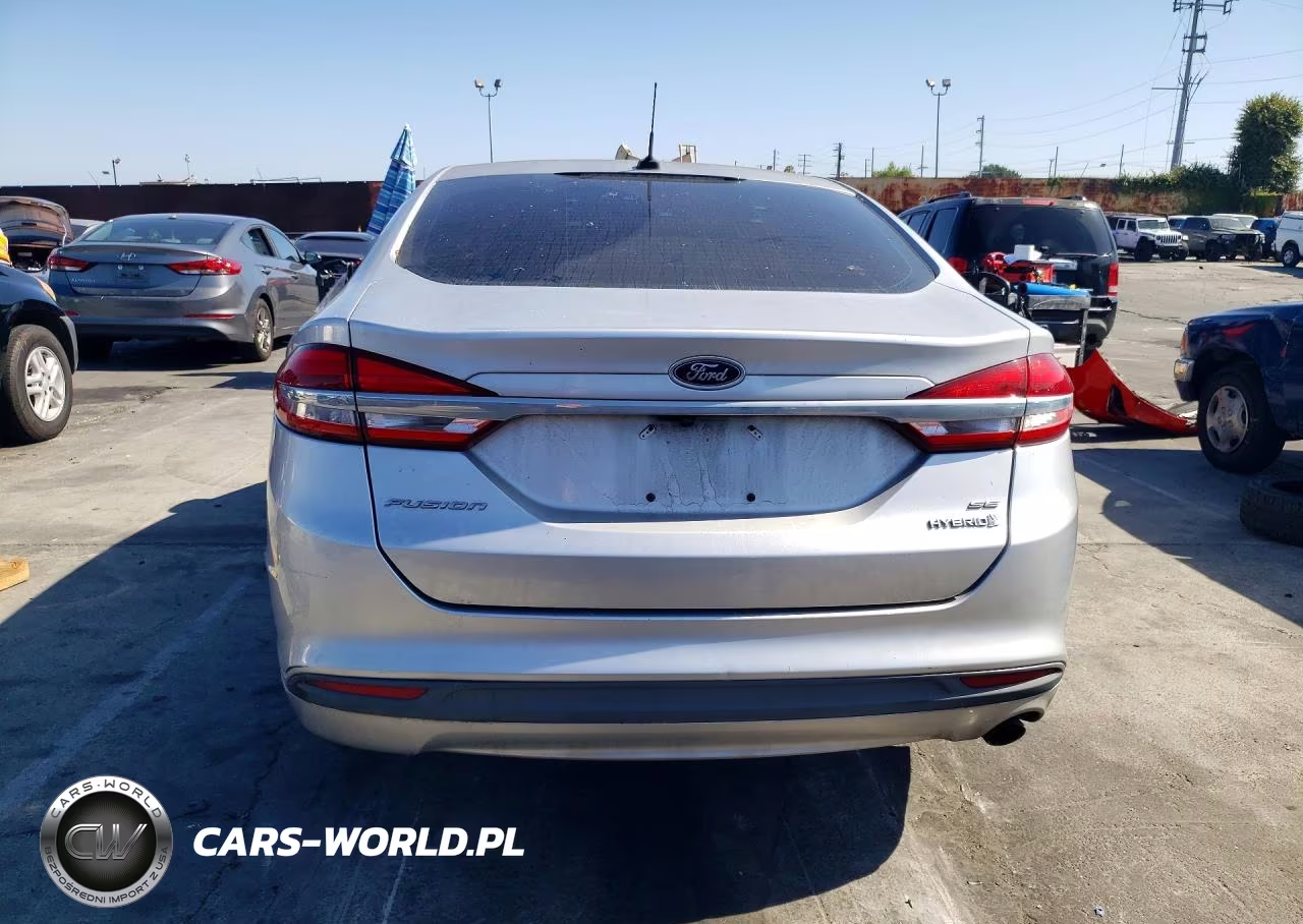 2018 Ford Fusion Se Hybrid VIN:3FA6P0LU4JR173256 - 6
