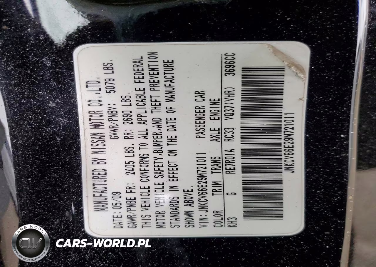 2009 Infiniti G37 Convertible Base VIN:JNKCV66E29M721011 - 12