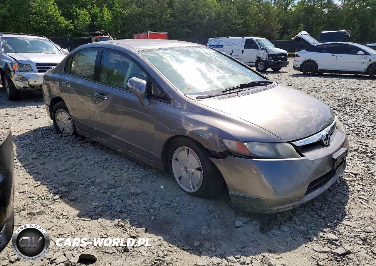2006 Honda Civic Hybrid VIN:JHMFA36276S023725 - 4