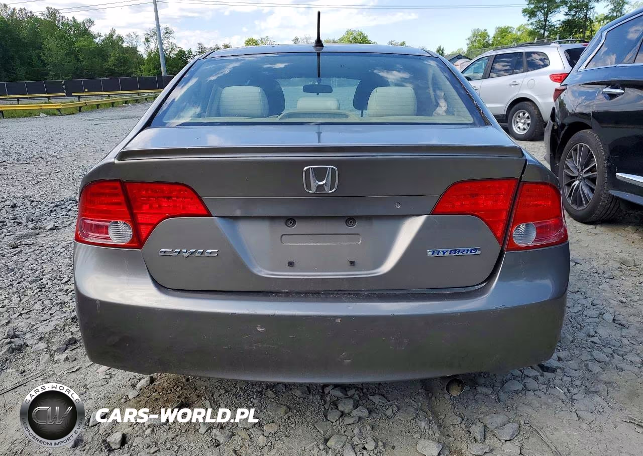 2006 Honda Civic Hybrid VIN:JHMFA36276S023725 - 6