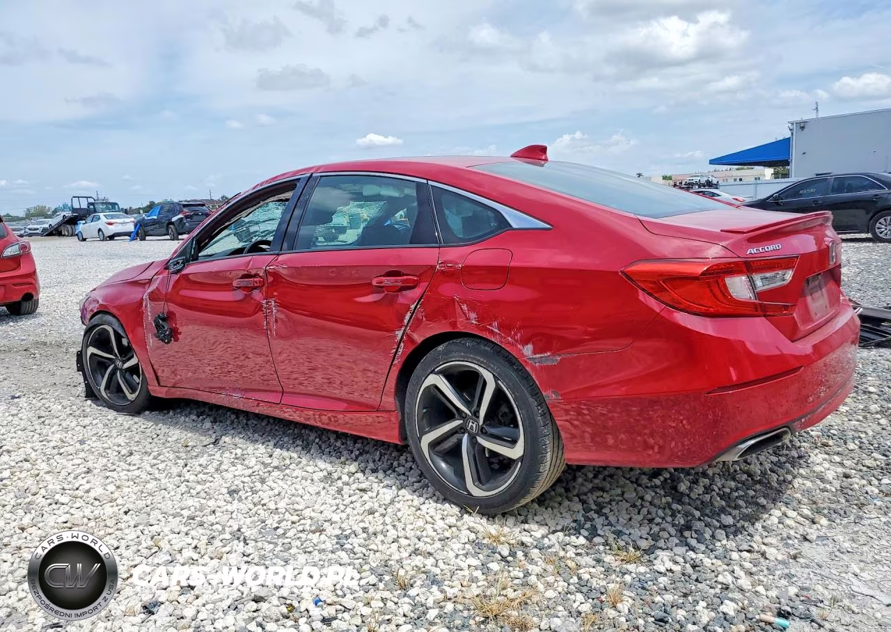 2019 Honda Accord Sport VIN:1HGCV1F30KA001640 - 2