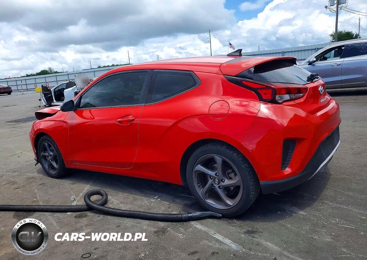 2019 Hyundai Veloster 2.0L VIN:KMHTG6AF6KU017391 - 2