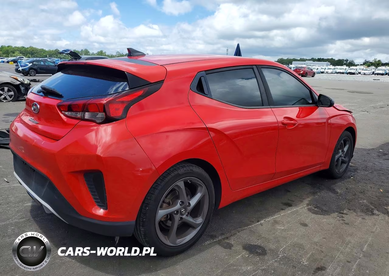2019 Hyundai Veloster 2.0L VIN:KMHTG6AF6KU017391 - 3