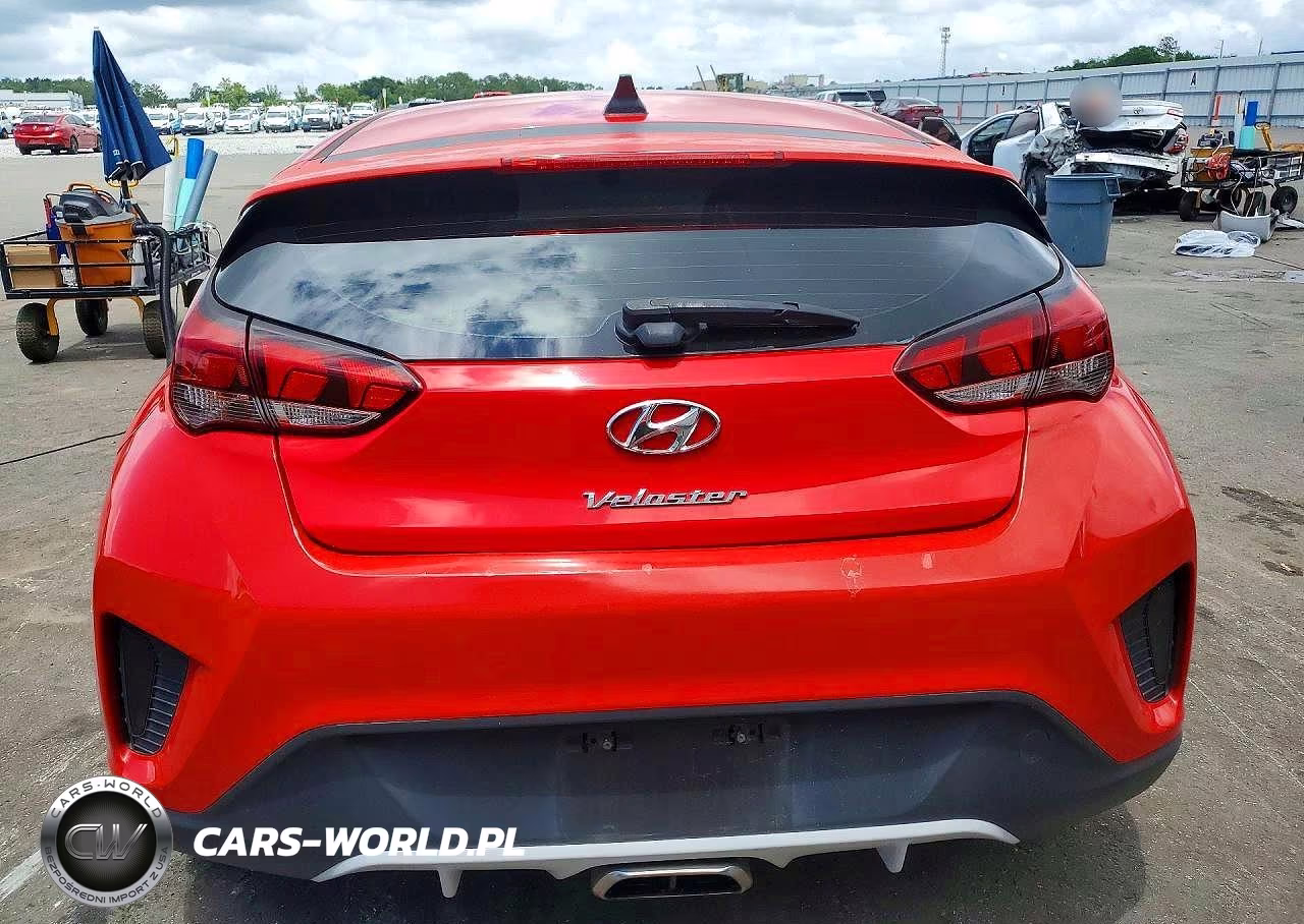 2019 Hyundai Veloster 2.0L VIN:KMHTG6AF6KU017391 - 6