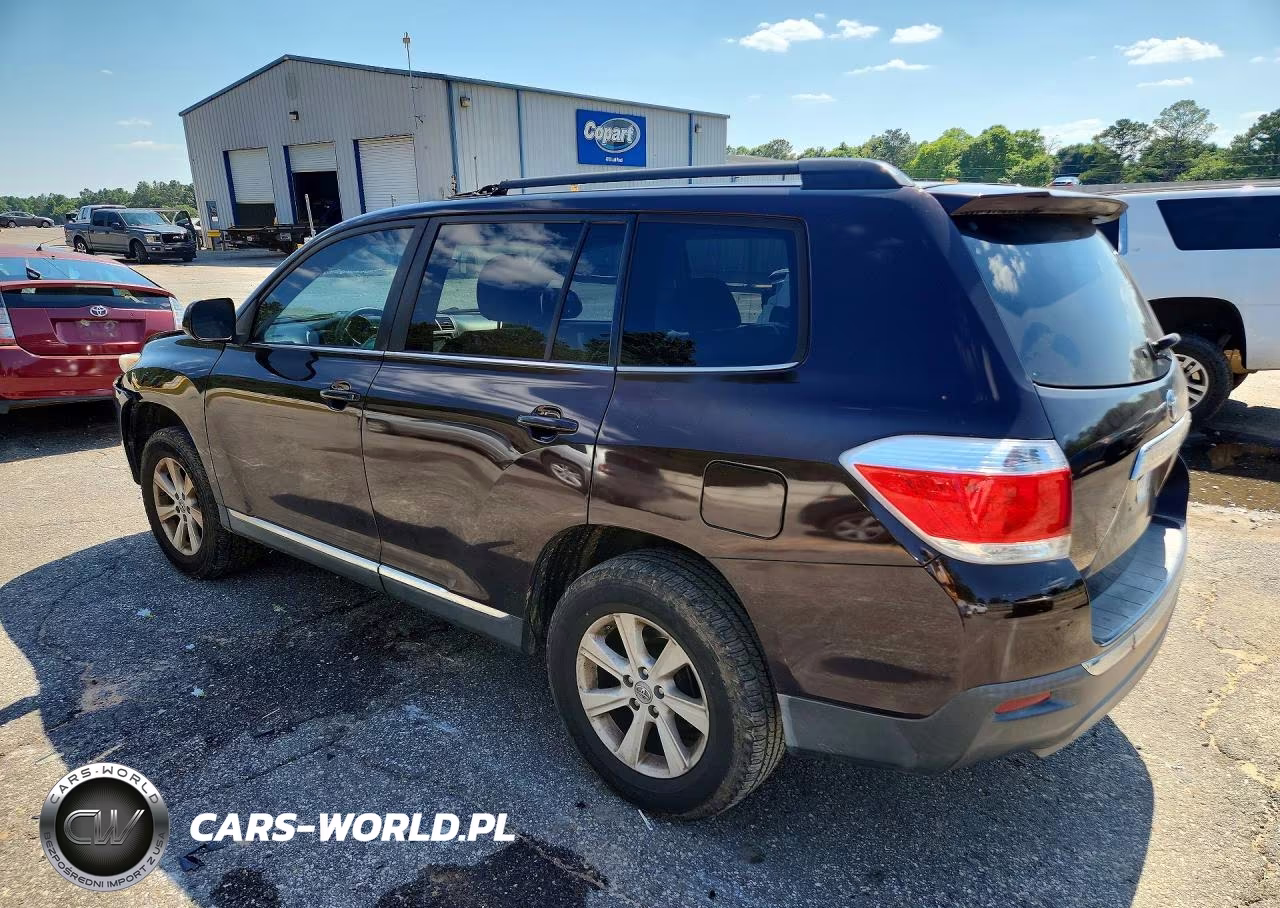 2013 Toyota Highlander Se VIN:5TDZK3EH2DS104588 - 2