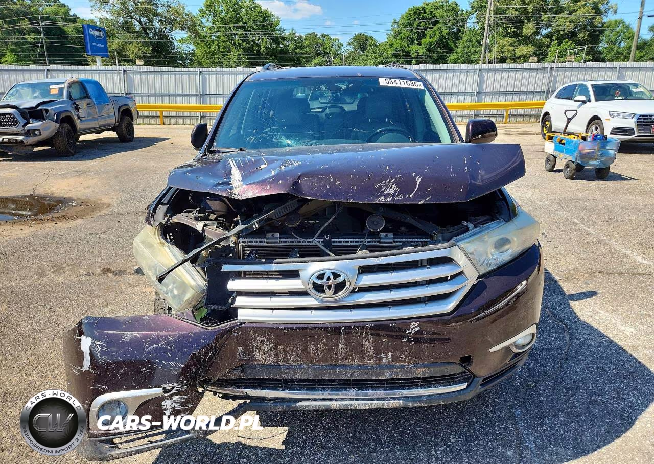 2013 Toyota Highlander Se VIN:5TDZK3EH2DS104588 - 5