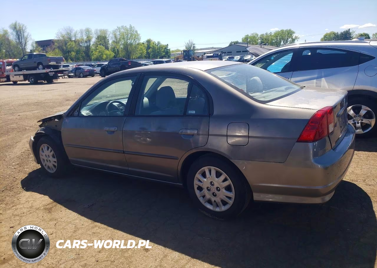 2005 Honda Civic Lx VIN:2HGES16555H593982 - 2
