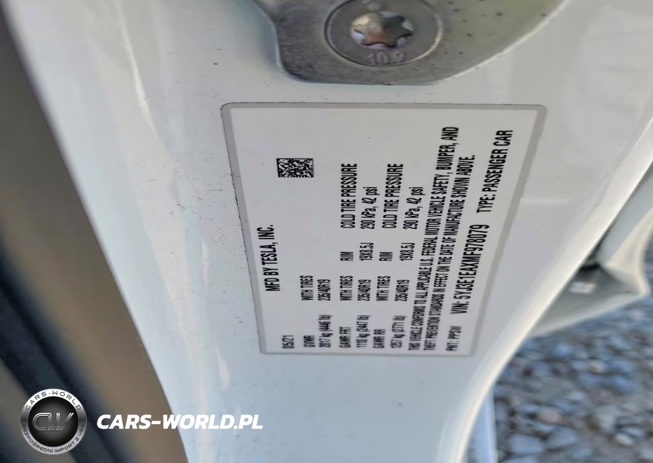2021 Tesla Model 3 VIN:5YJ3E1EAXMF978079 - 13
