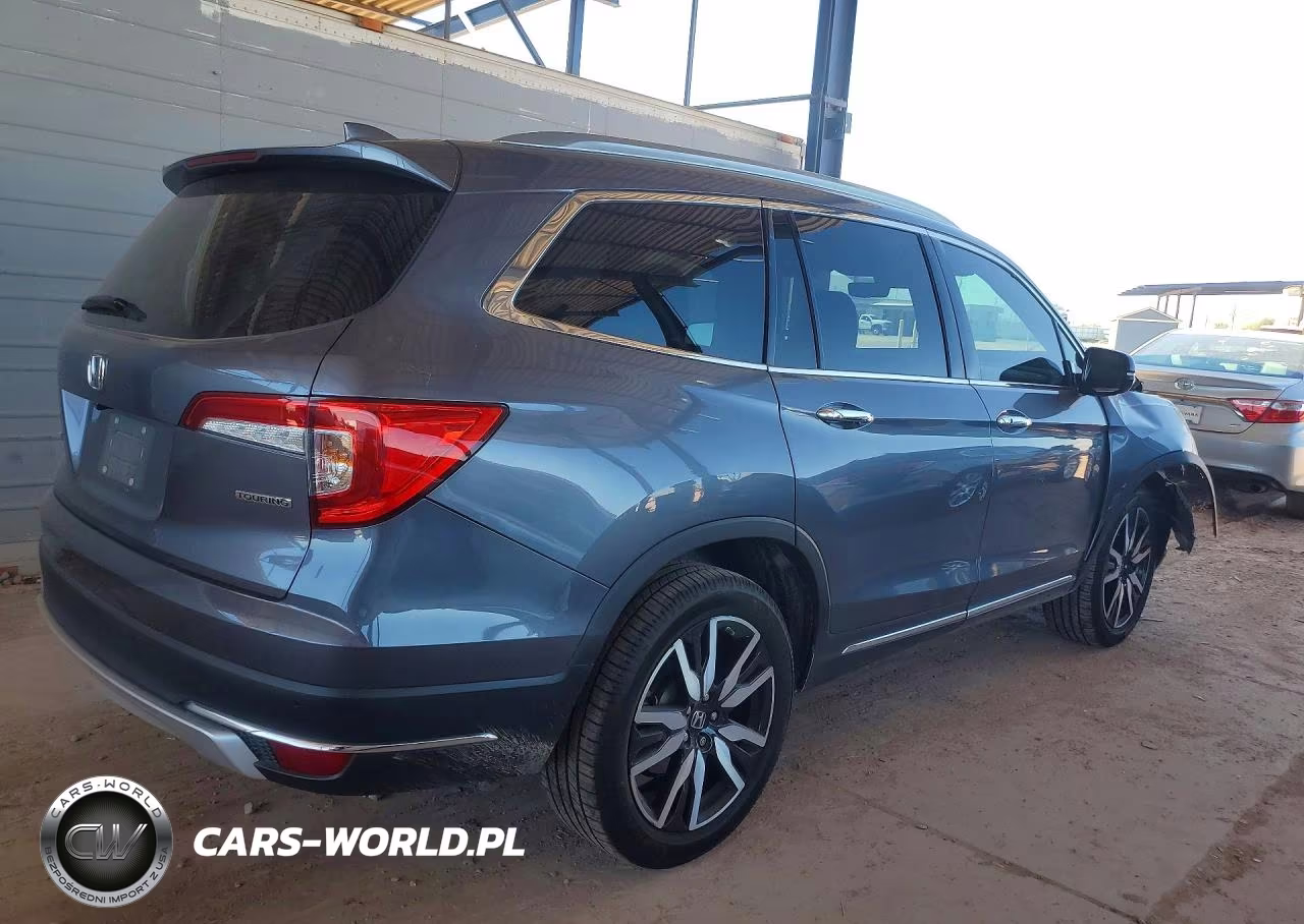 2021 Honda Pilot Touring VIN:5FNYF5H61MB019414 - 3