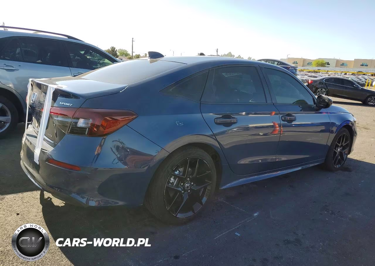2025 Honda Civic Sport VIN:2HGFE4F81SH351936 - 3