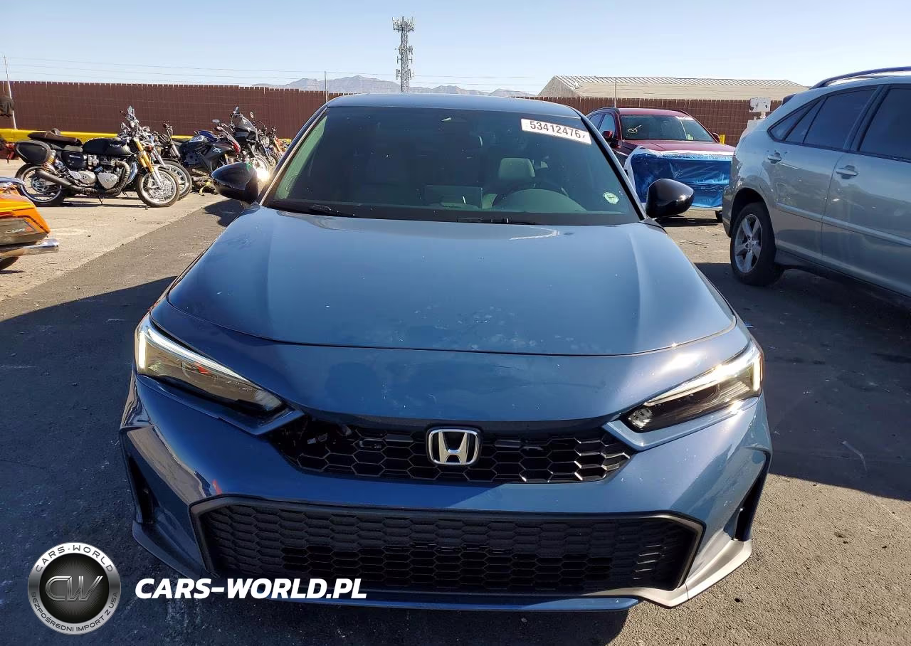 2025 Honda Civic Sport VIN:2HGFE4F81SH351936 - 5