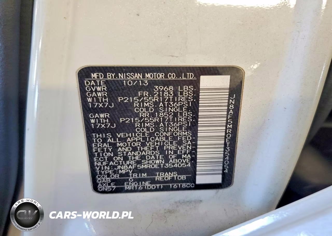2014 Nissan Juke Sl VIN:JN8AF5MR0ET354054 - 12