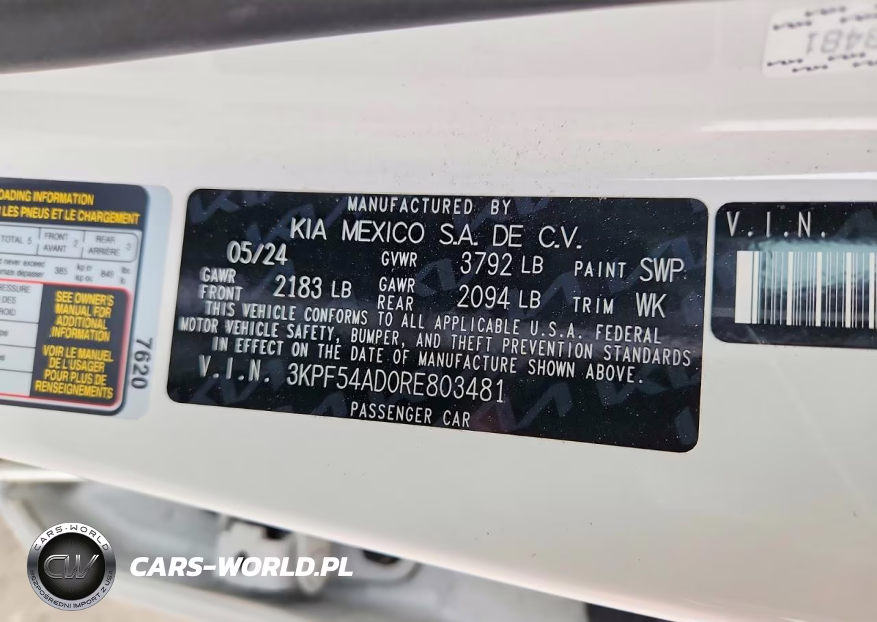 2024 Kia Forte Gt Line VIN:3KPF54AD0RE803481 - 13