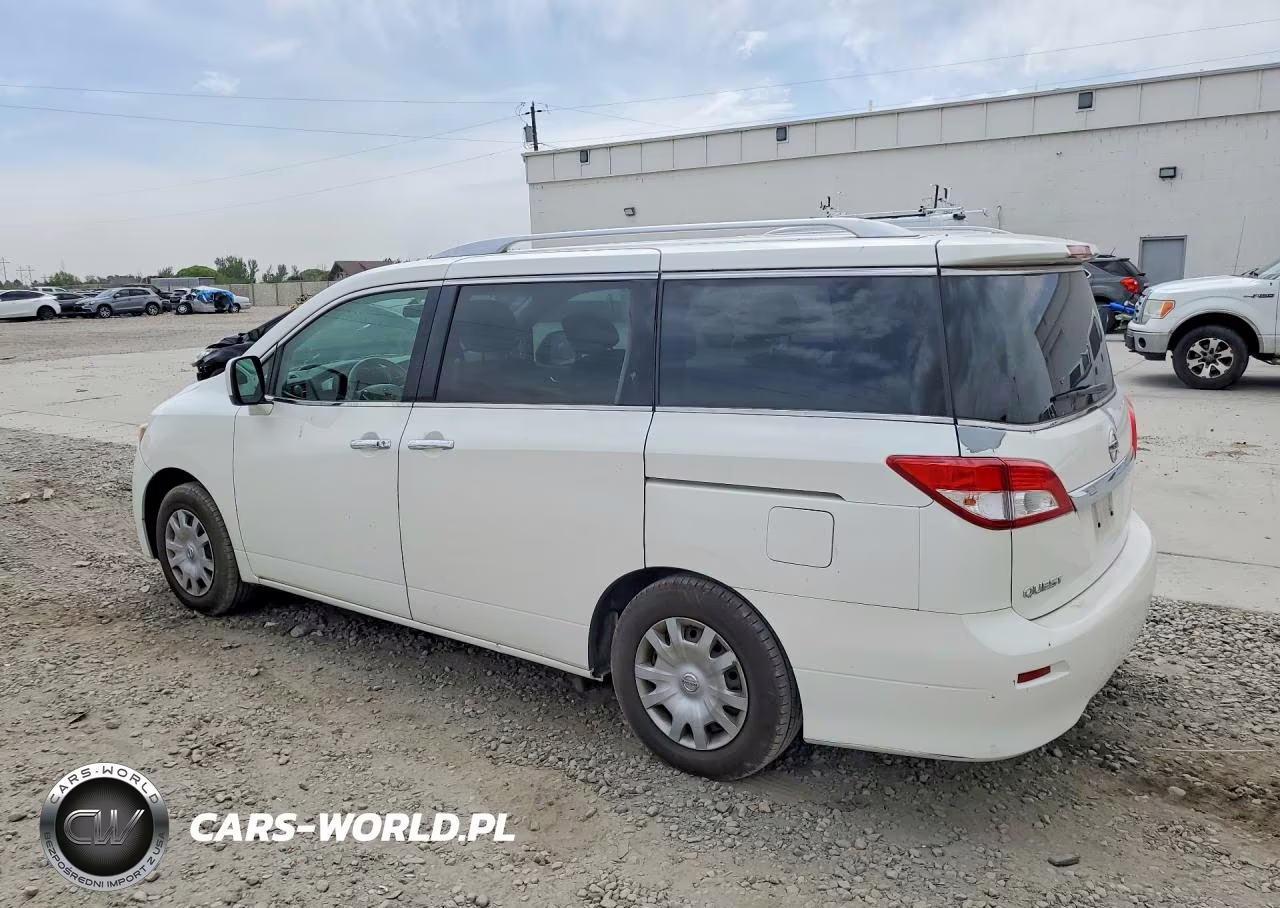 2012 Nissan Quest 3.5 S VIN:JN8AE2KP5C9038288 - 2