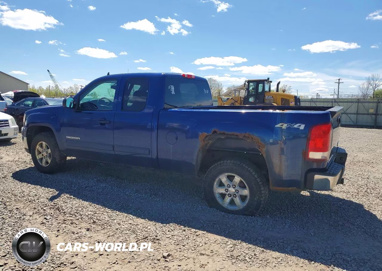2013 GMC Sierra K1500 Sle VIN:1GTR2VE7XDZ380521 - 2