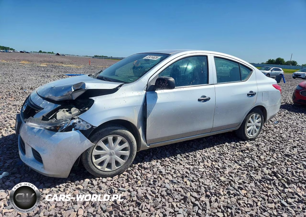 2012 Nissan Versa 1.6 S VIN:3N1CN7AP0CL813884 - 1