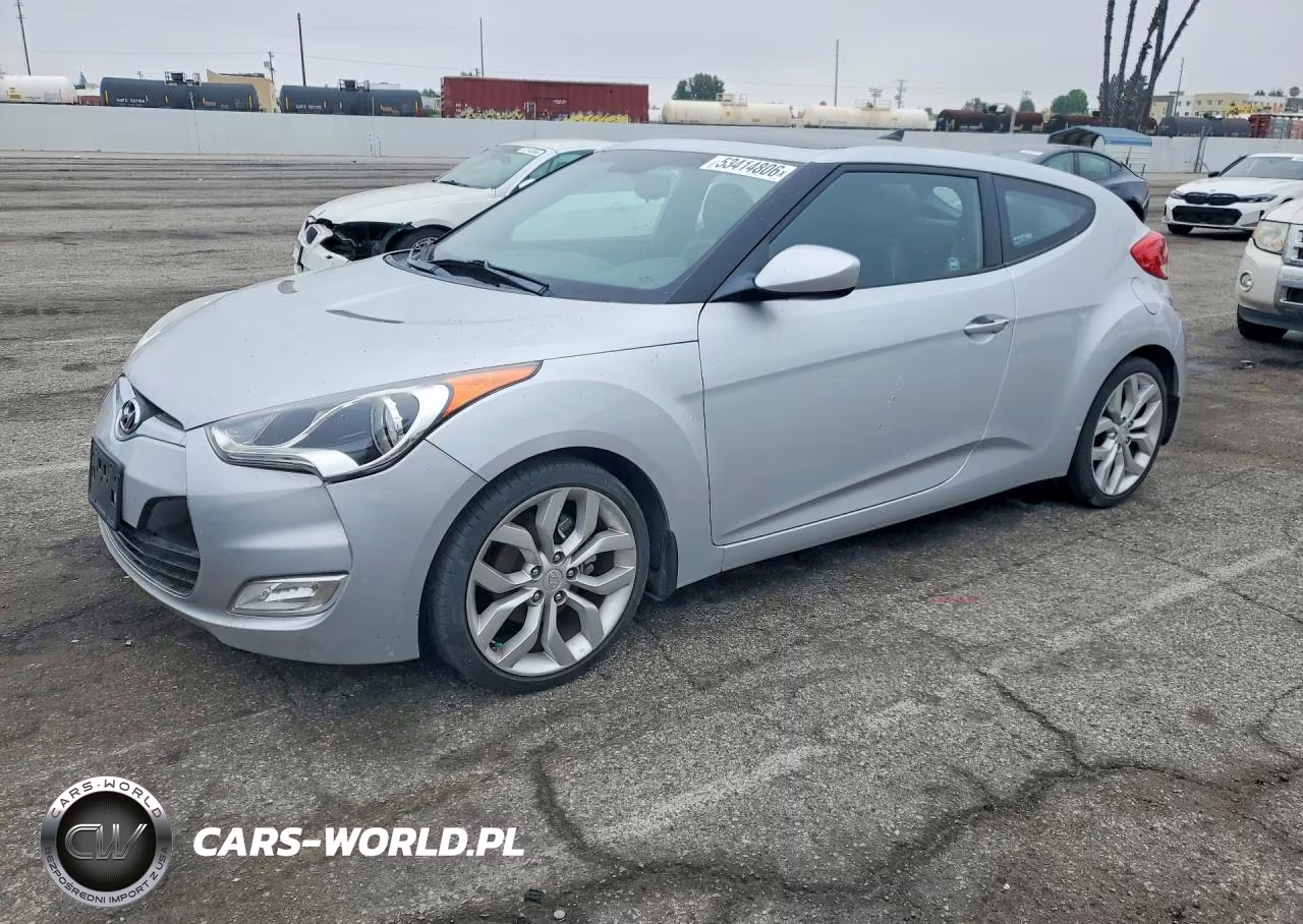 2012 Hyundai Veloster Base W-Black