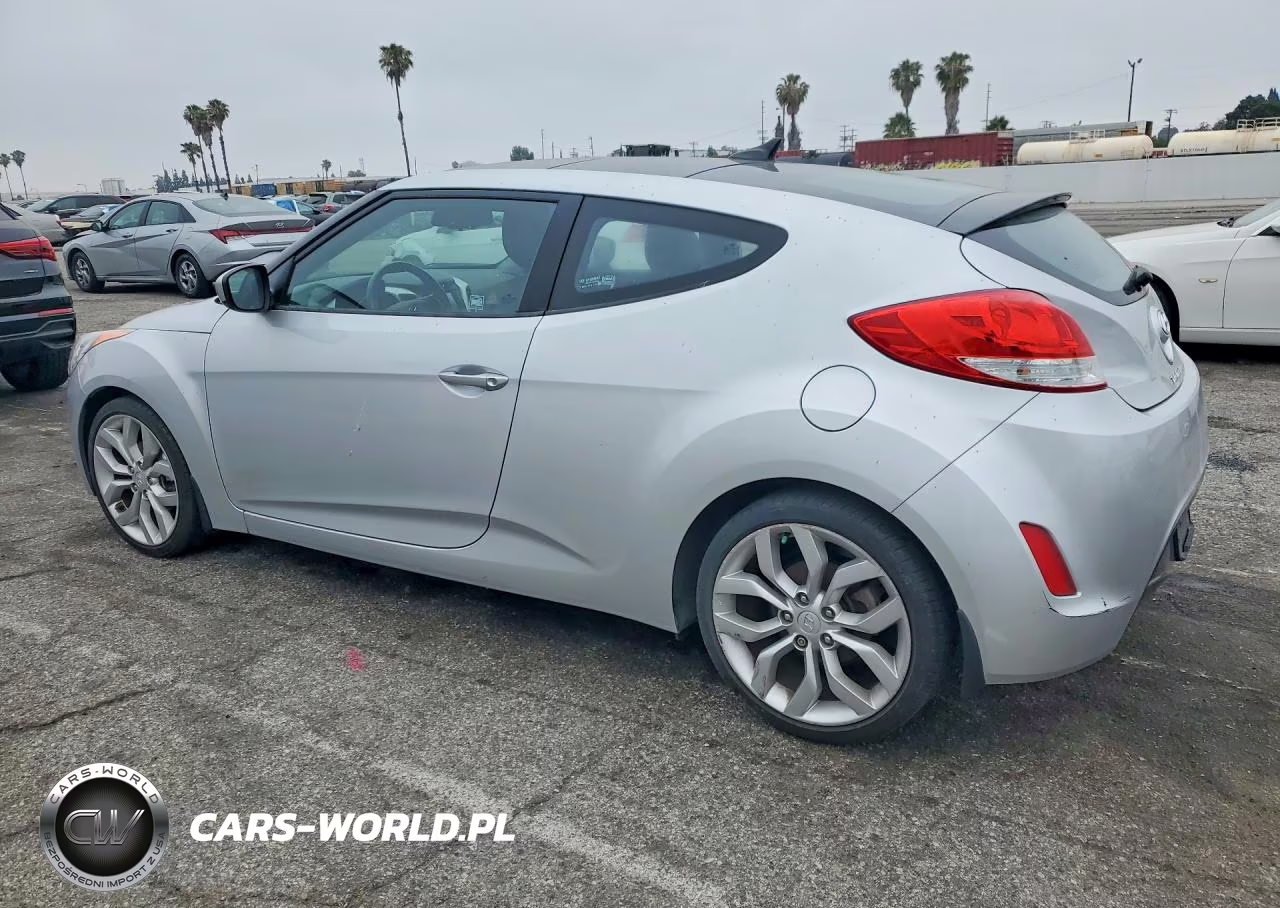 2012 Hyundai Veloster Base W-Black VIN:KMHTC6AD4CU079447 - 2
