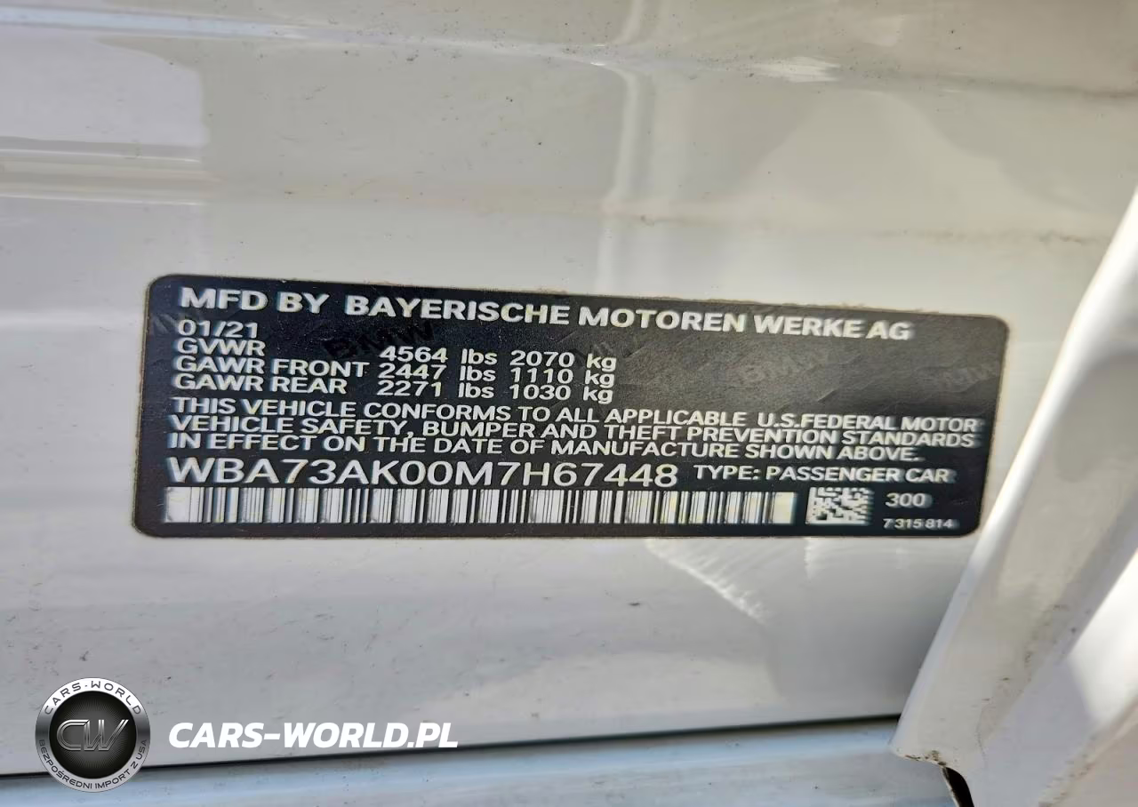 2021 BMW 228Xi VIN:WBA73AK00M7H67448 - 12