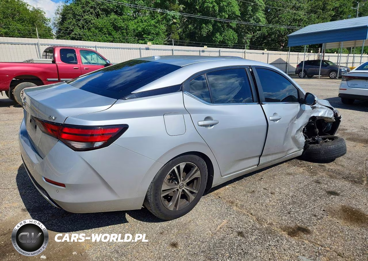 2021 Nissan Sentra Sv VIN:3N1AB8CV3MY247032 - 3