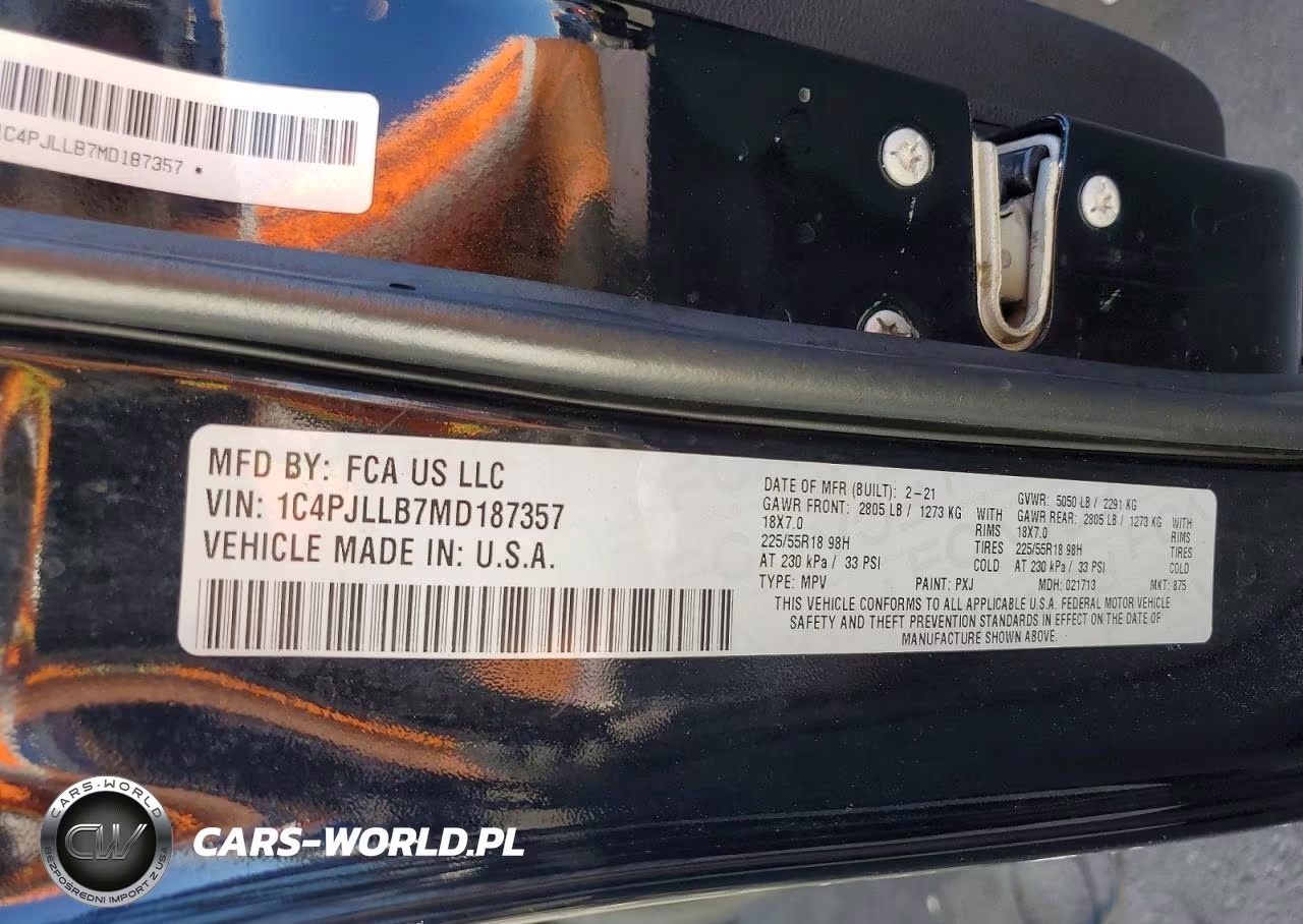 2021 Jeep Cherokee Latitude Plus VIN:1C4PJLLB7MD187357 - 12