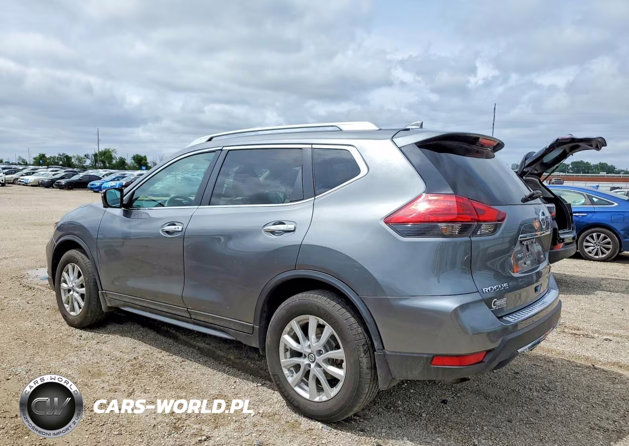 2017 Nissan Rogue Sv VIN:5N1AT2MV8HC762737 - 2