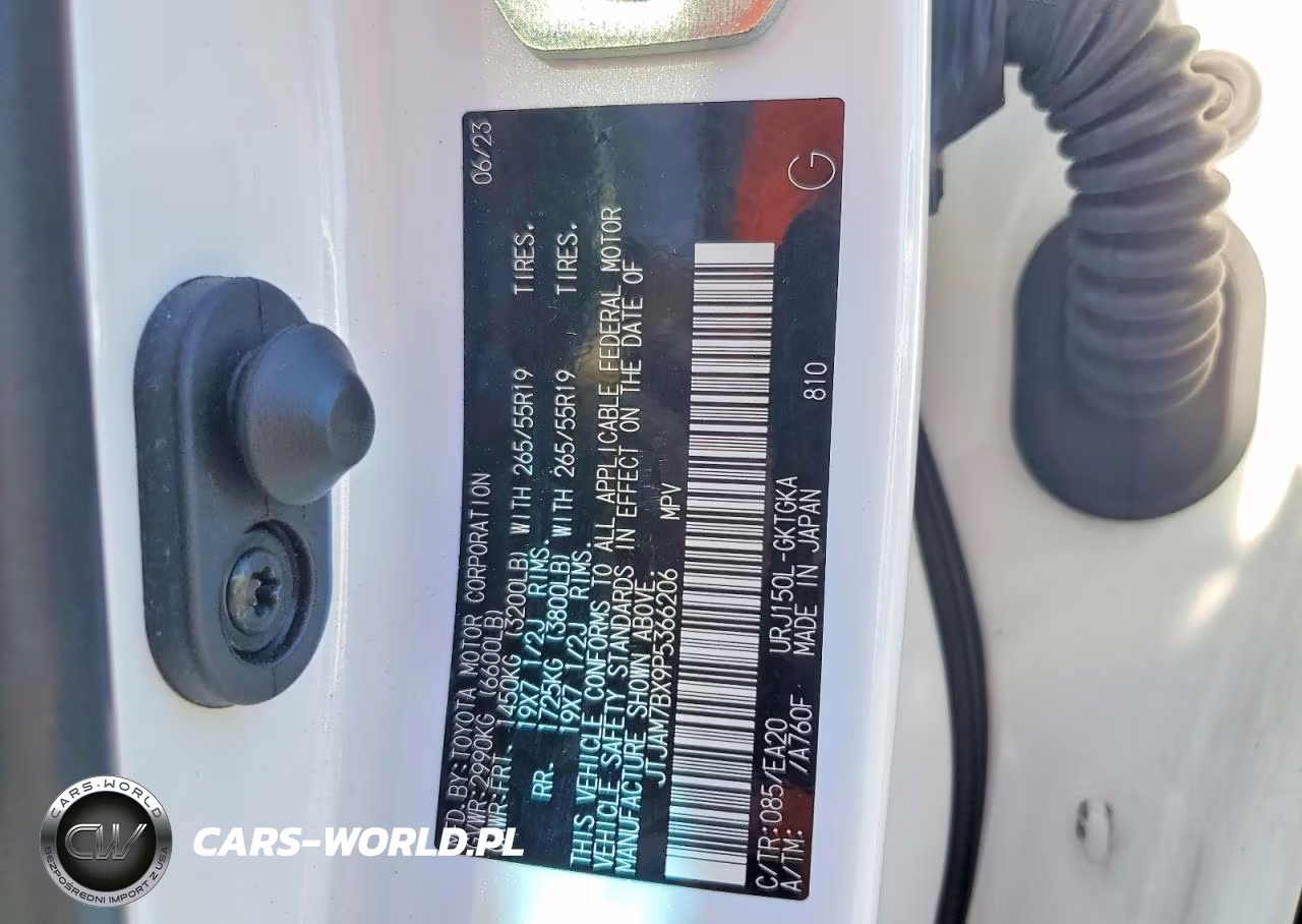 2023 Lexus Gx 460 VIN:JTJAM7BX9P5366206 - 14