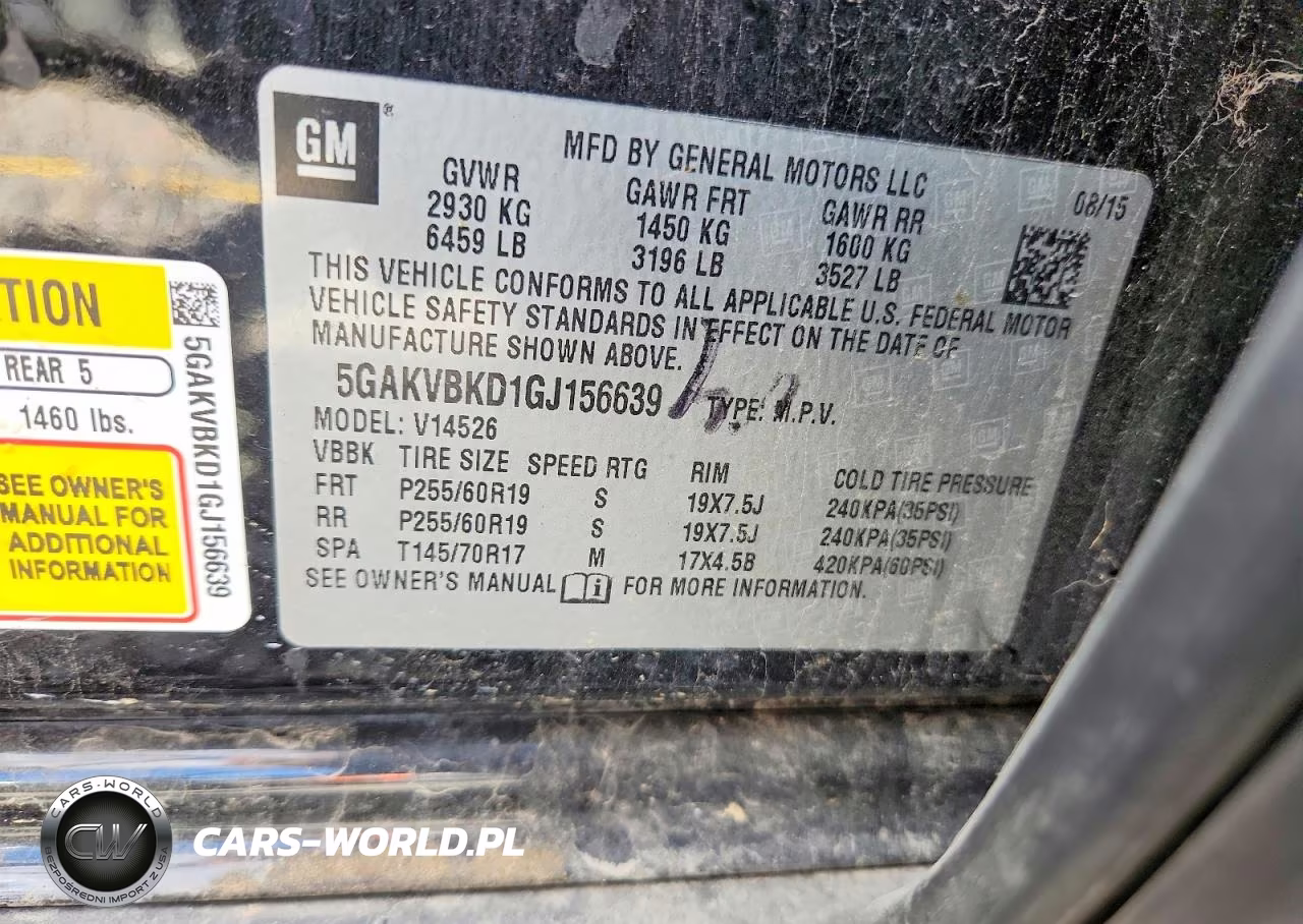 2016 Buick Enclave VIN:5GAKVBKD1GJ156639 - 13