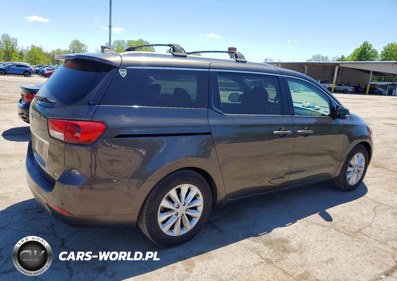 2017 Kia Sedona Ex VIN:KNDMC5C14H6336639 - 3