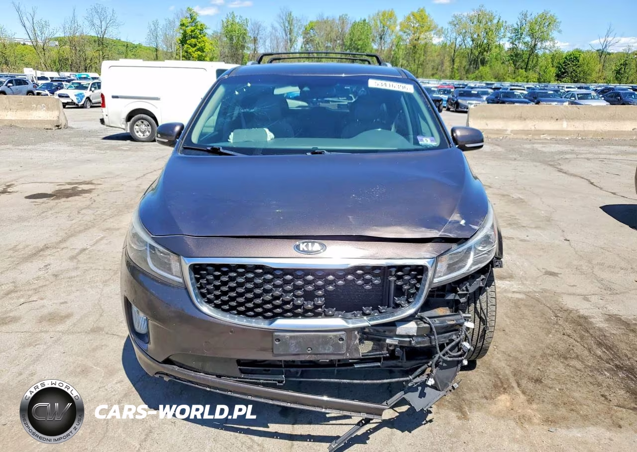 2017 Kia Sedona Ex VIN:KNDMC5C14H6336639 - 5