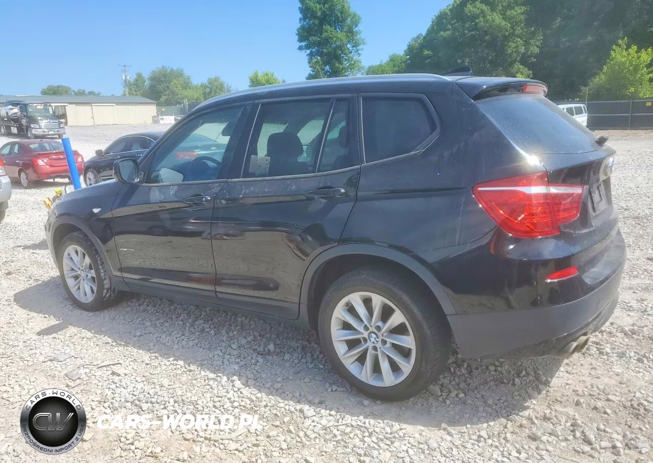 2013 BMW X3 xDrive28I VIN:5UXWX9C5XD0D08673 - 2