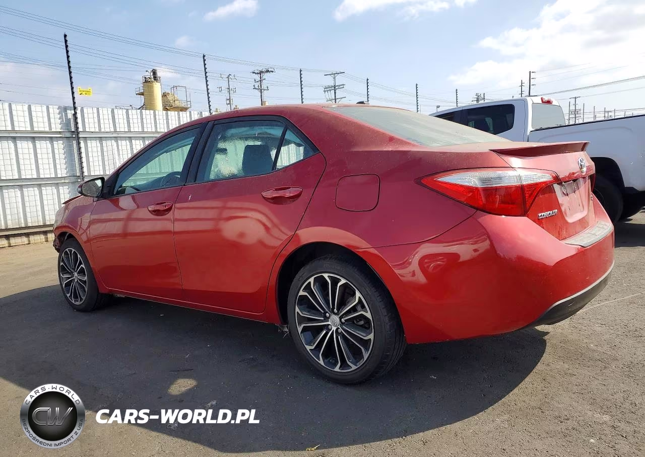 2014 Toyota Corolla S Plus VIN:5YFBURHE8EP068366 - 2