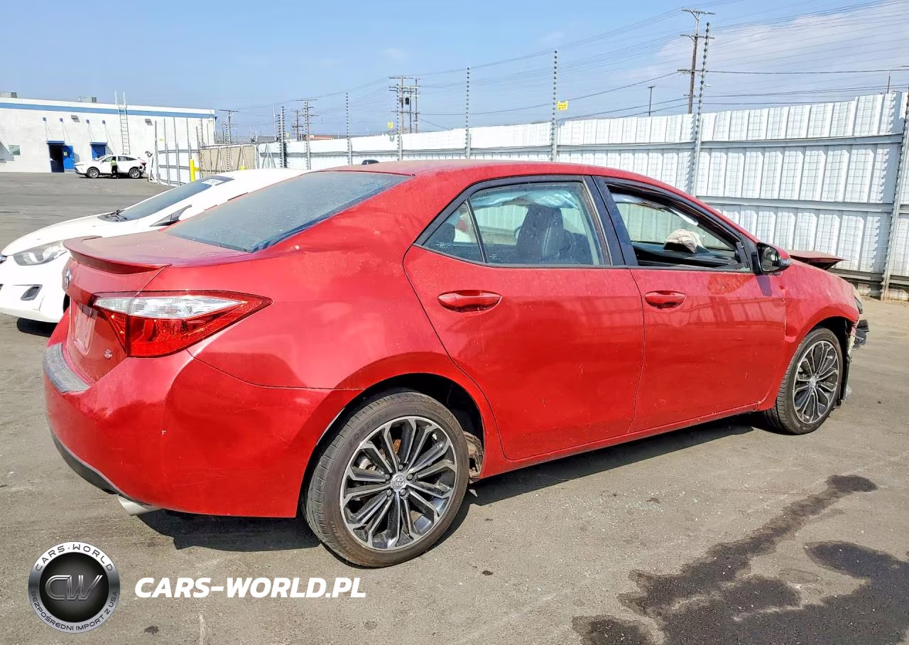 2014 Toyota Corolla S Plus VIN:5YFBURHE8EP068366 - 3
