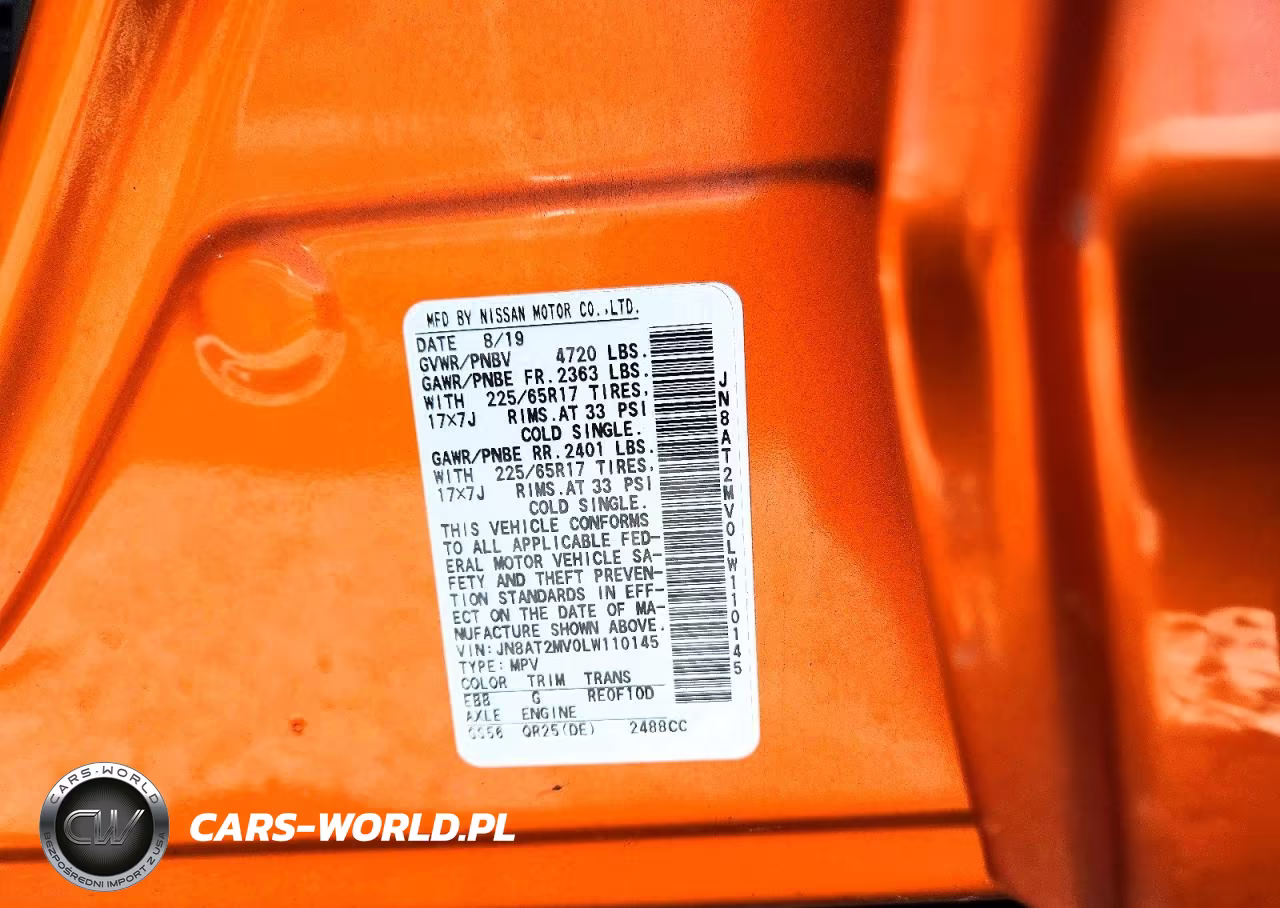 2020 Nissan Rogue Sv VIN:JN8AT2MV0LW110145 - 13