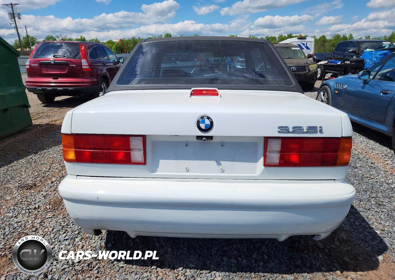 1987 BMW 325 I Automatic VIN:WBABB2306H1942485 - 6