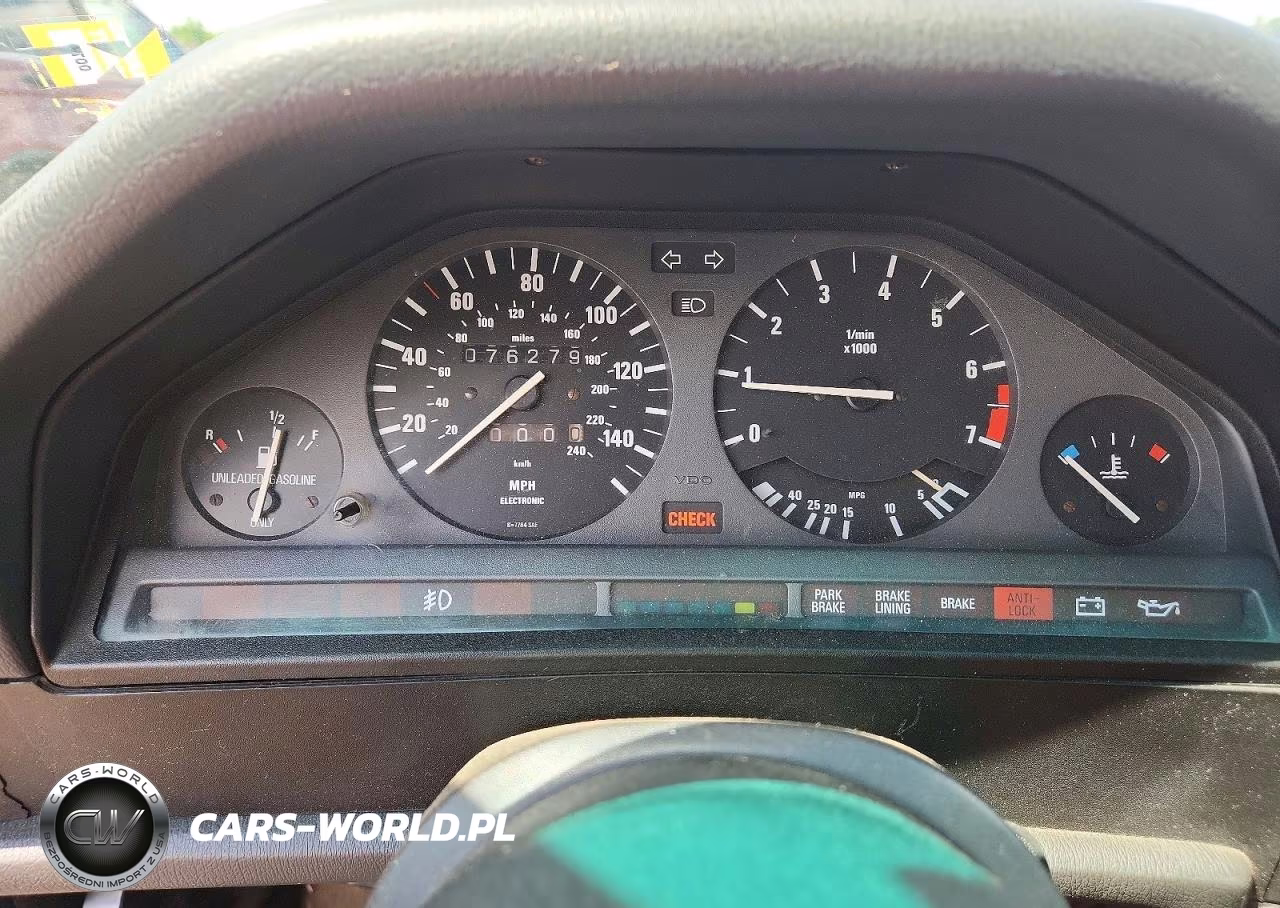 1987 BMW 325 I Automatic VIN:WBABB2306H1942485 - 9