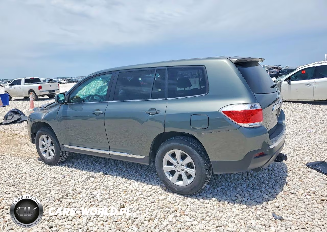 2013 Toyota Highlander Base VIN:5TDZA3EH5DS043580 - 2