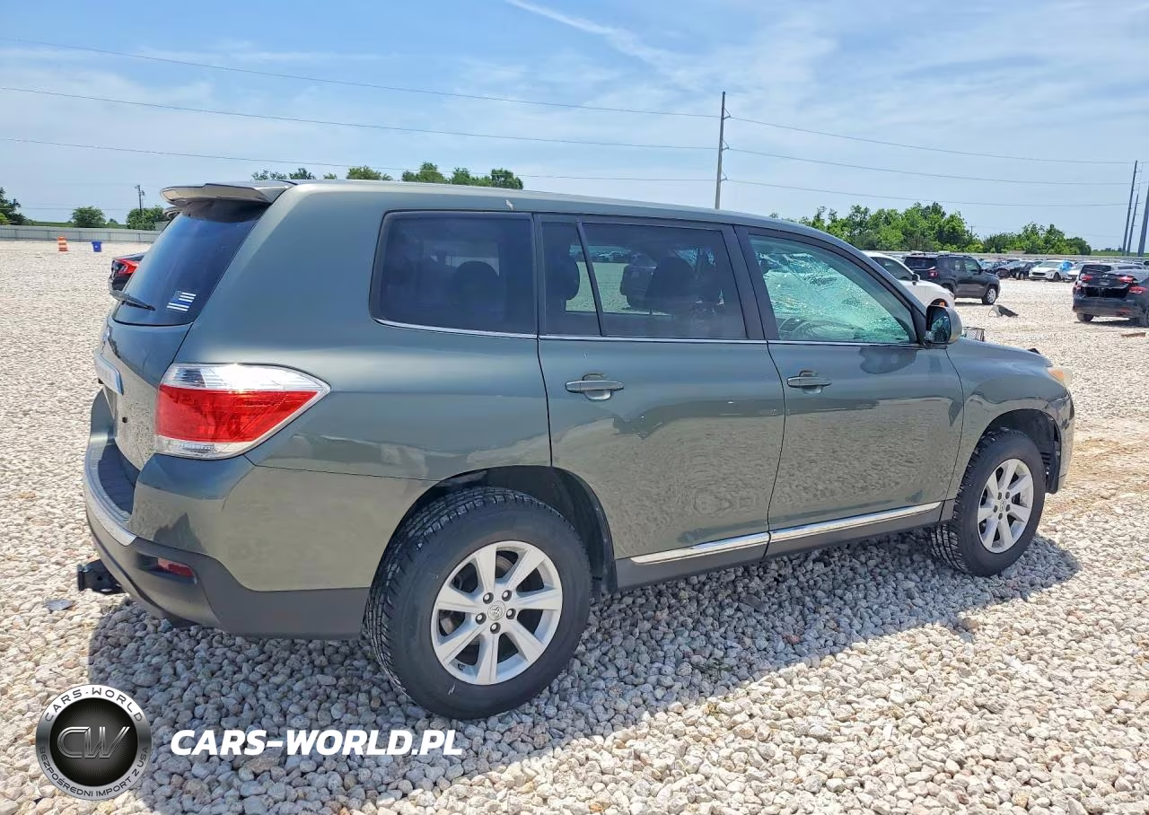 2013 Toyota Highlander Base VIN:5TDZA3EH5DS043580 - 3