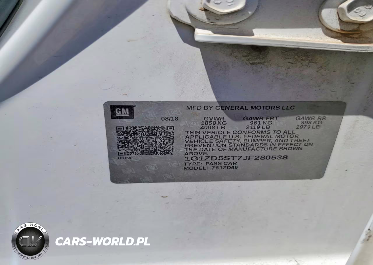 2018 Chevrolet Malibu Lt VIN:1G1ZD5ST7JF280538 - 13