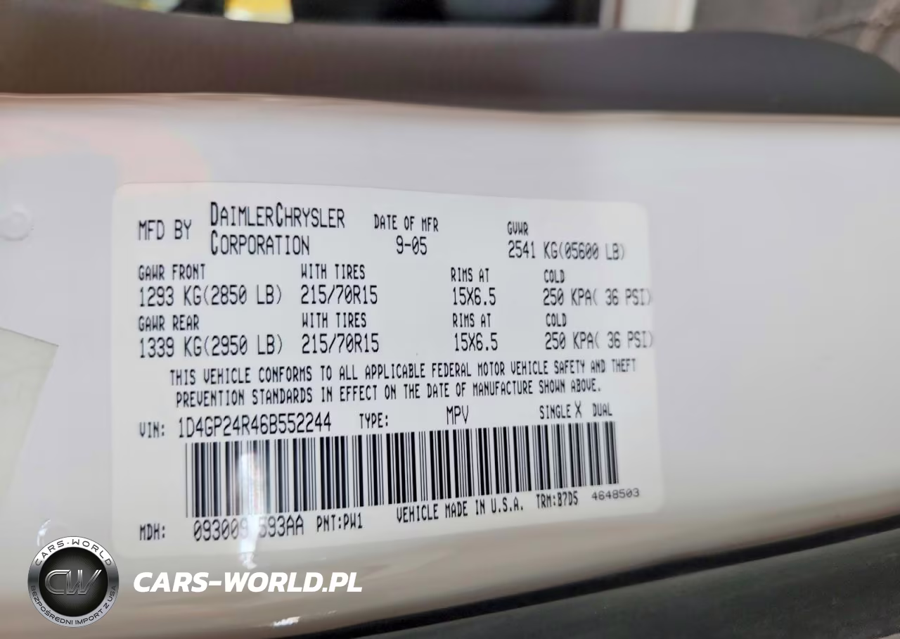 2006 Dodge Grand Caravan Se VIN:1D4GP24R46B552244 - 13
