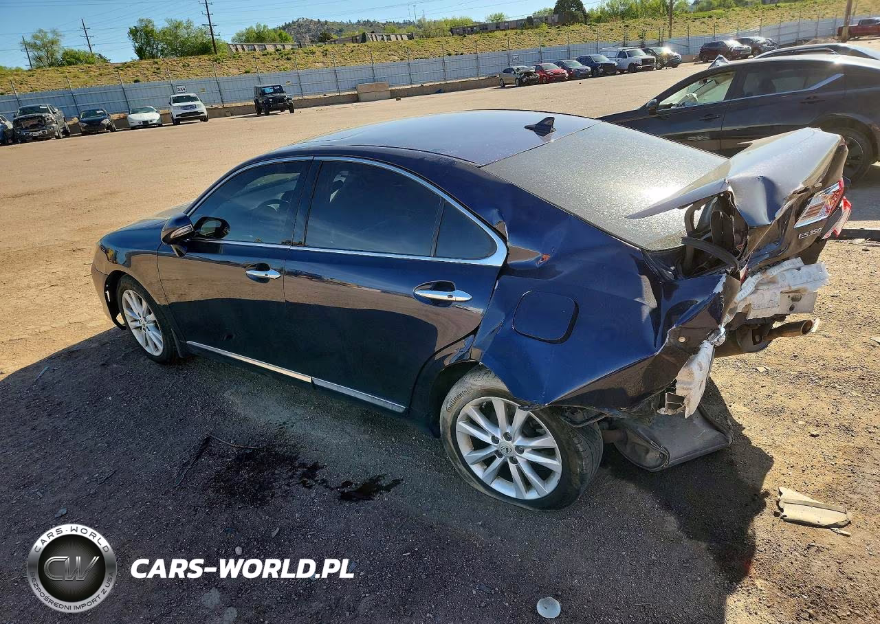 2012 Lexus Es 350 VIN:JTHBK1EG9C2493229 - 2