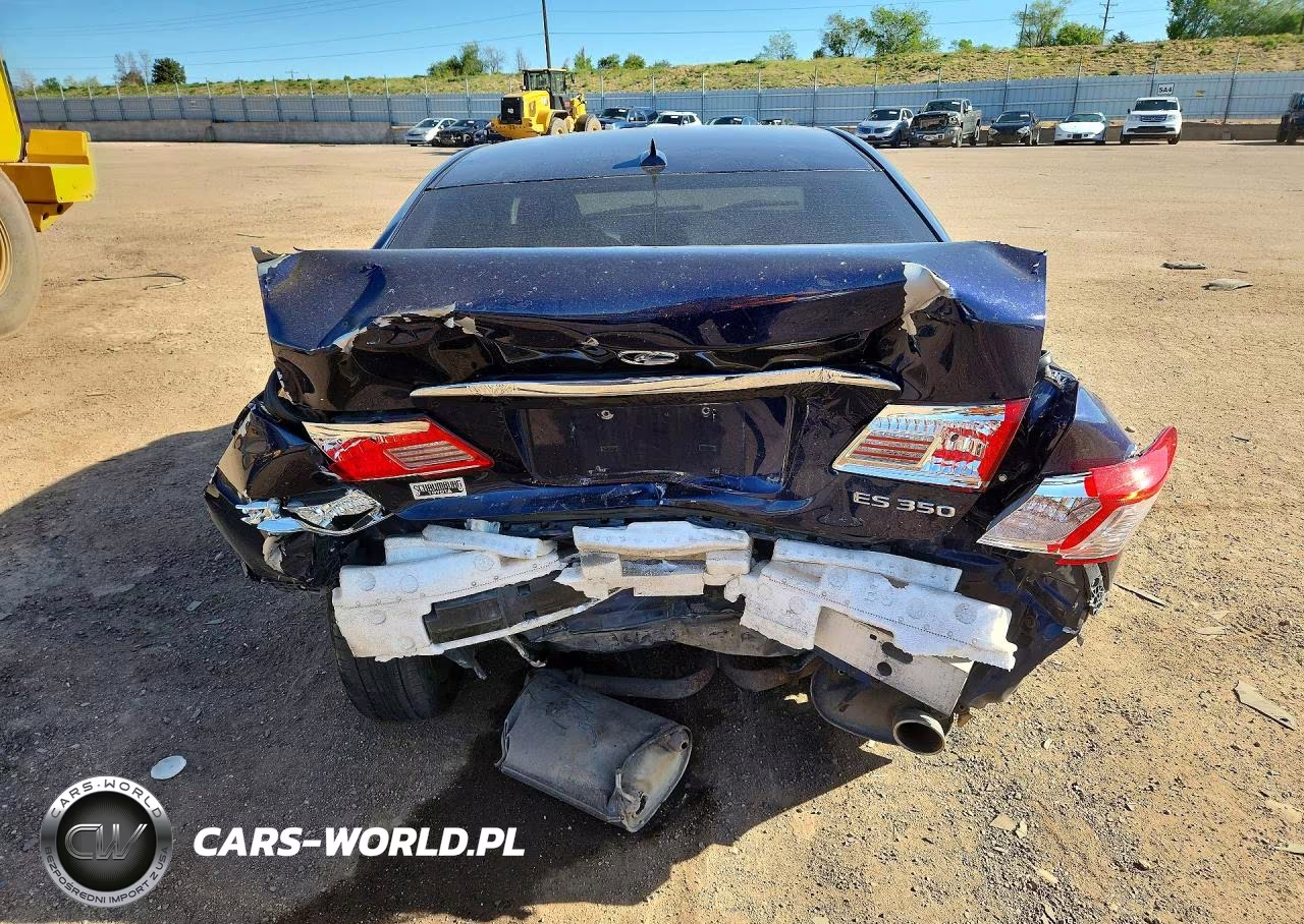 2012 Lexus Es 350 VIN:JTHBK1EG9C2493229 - 6