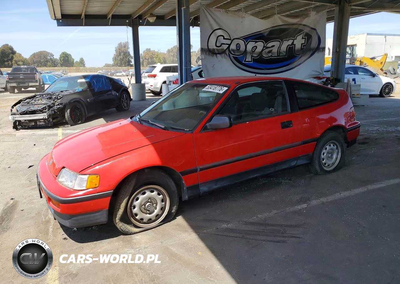 1989 Honda Civic Crx Dx