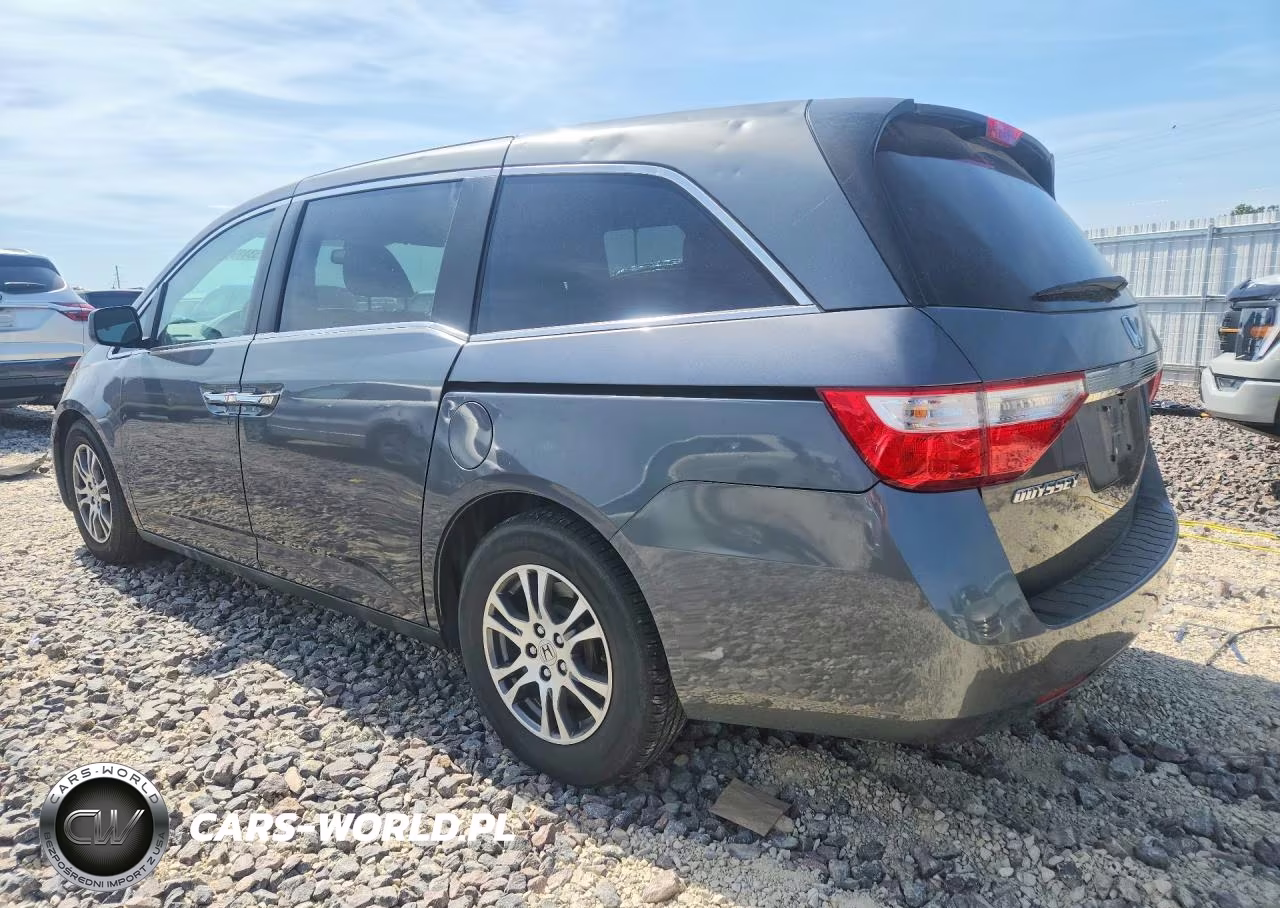 2013 Honda Odyssey Exl VIN:5FNRL5H67DB032861 - 2