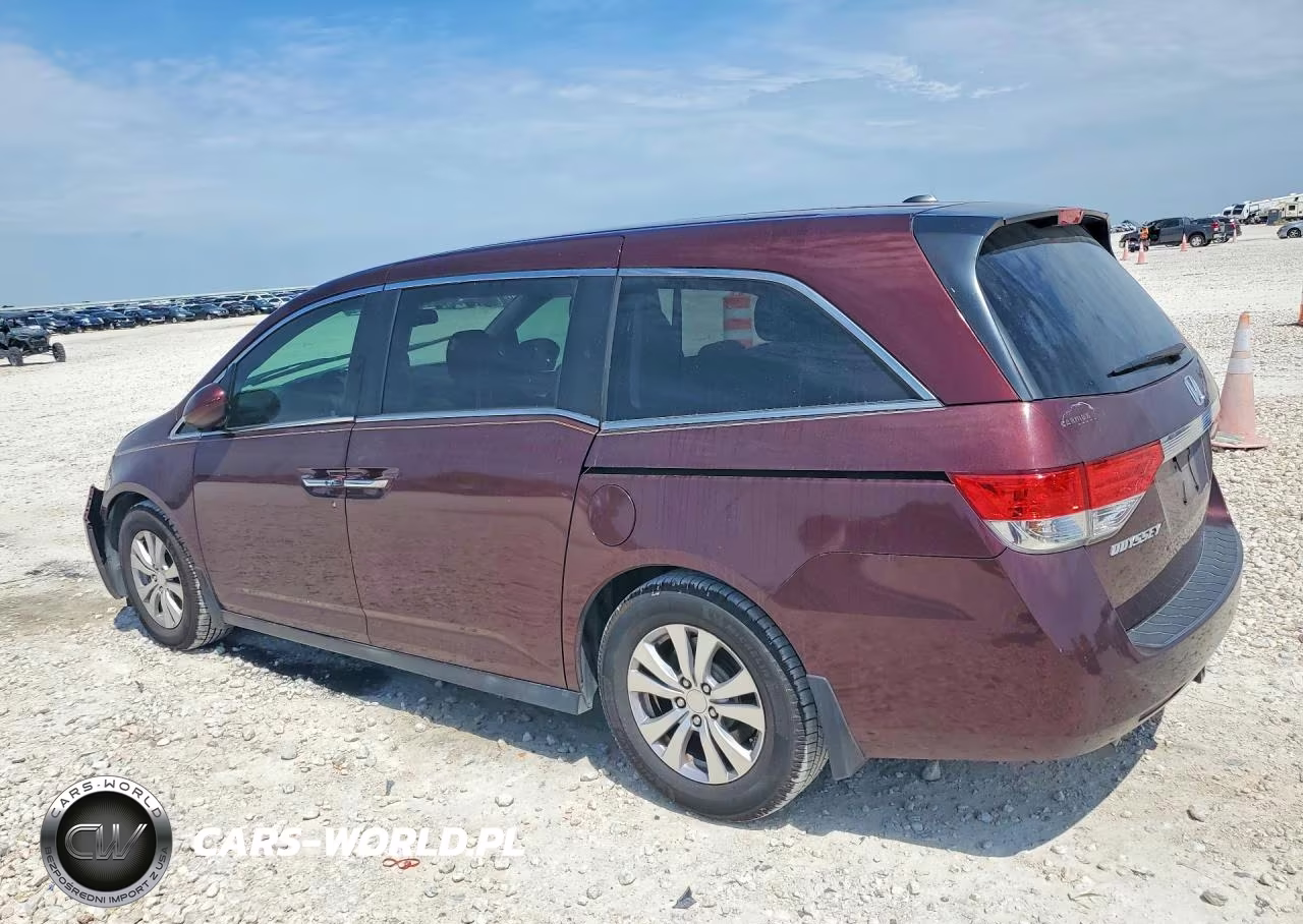 2017 Honda Odyssey Exl VIN:5FNRL5H66HB001722 - 2